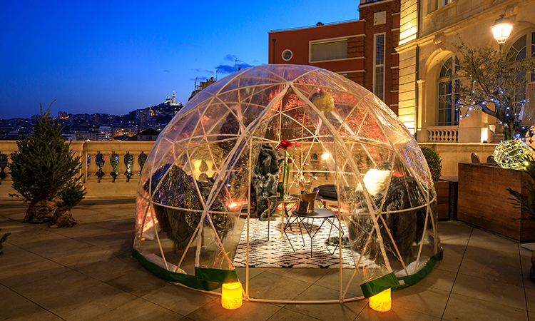 bubble rooftop