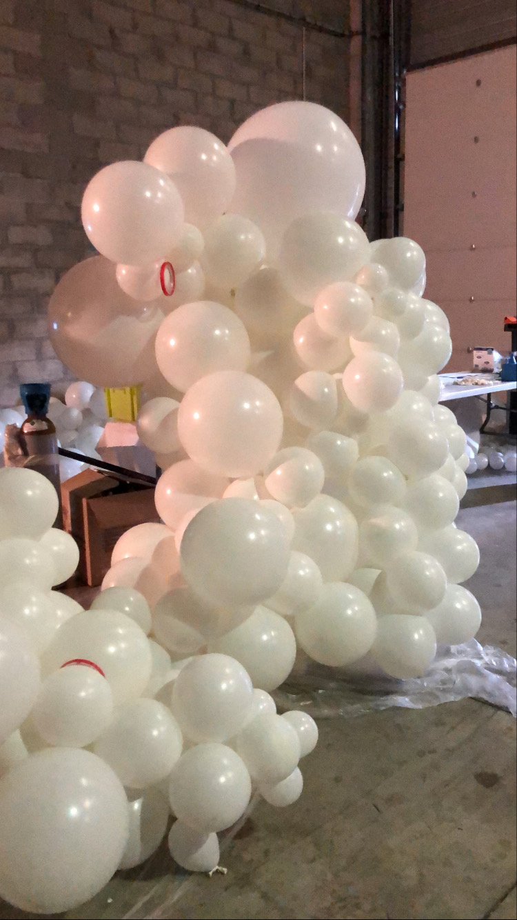 Structure ballons de baudruche