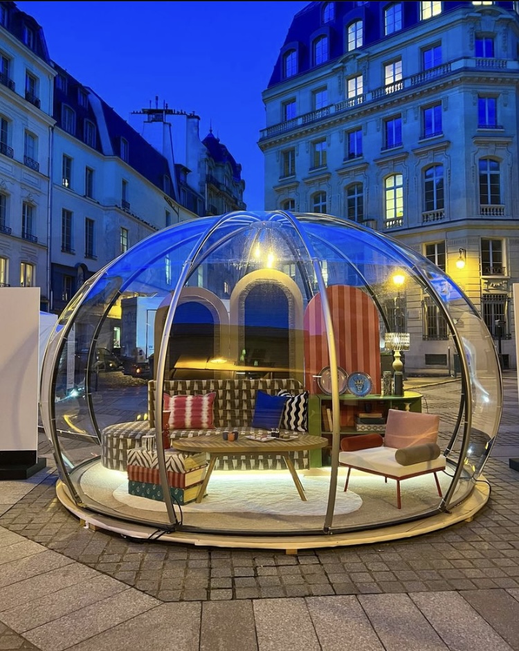 igloo Astreea pour Paris Déco off