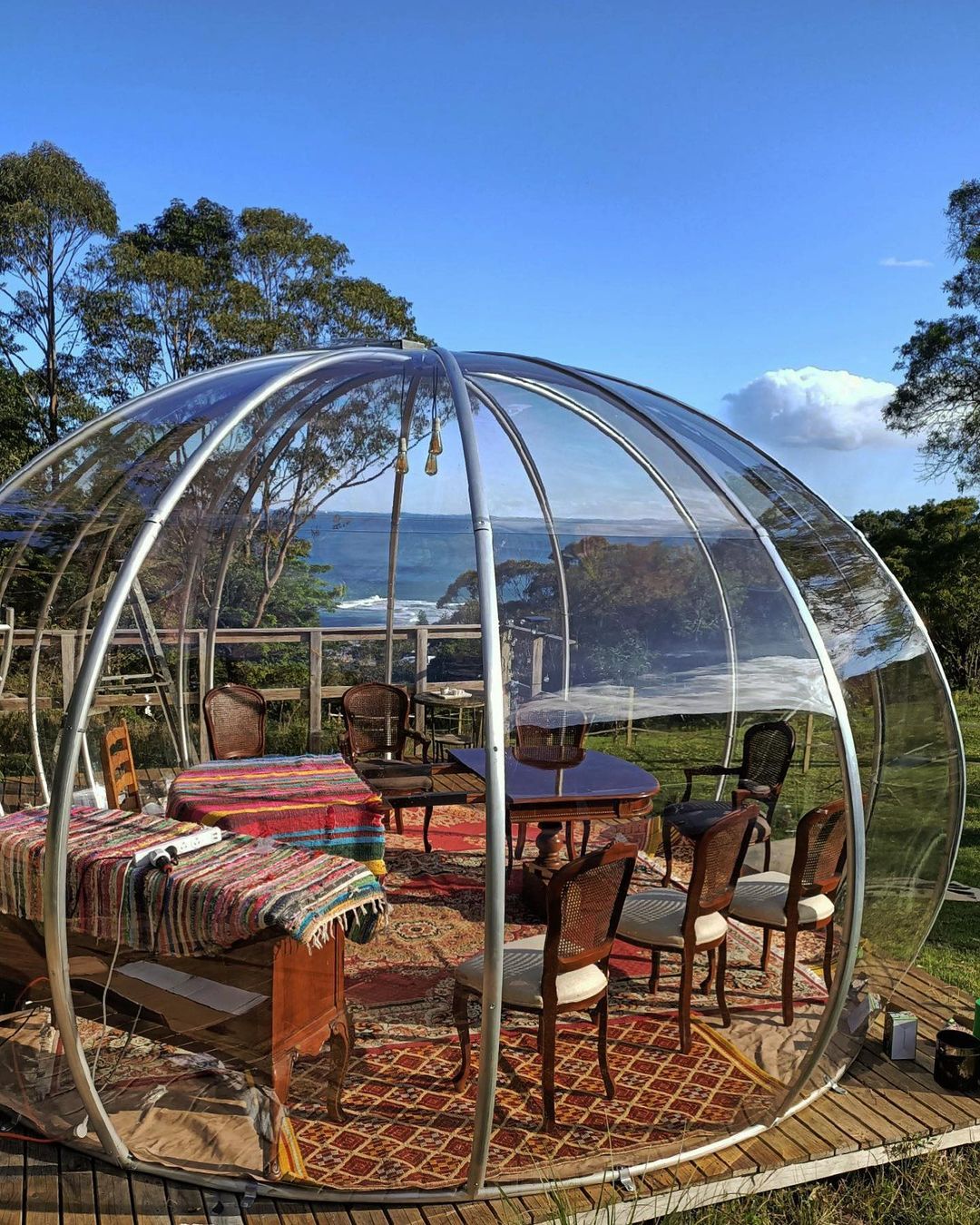 couvrir et optimiser sa terrasse de restaurant avec un dôme transparent