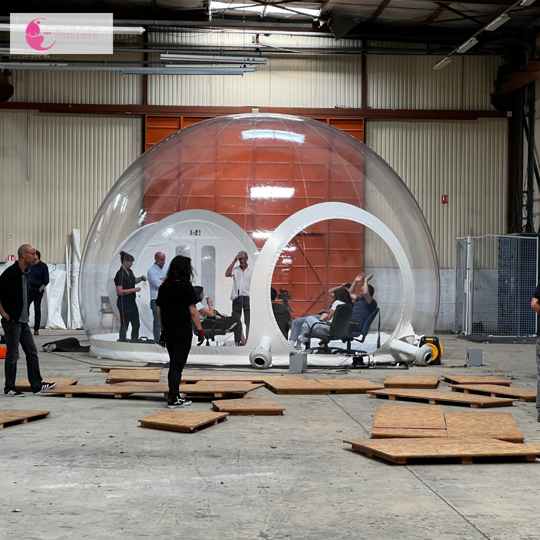 bulle gonflable pour l'événementiel