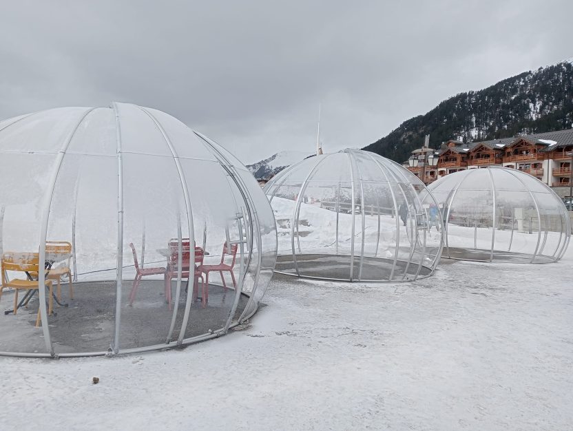 Igloo location chauffable