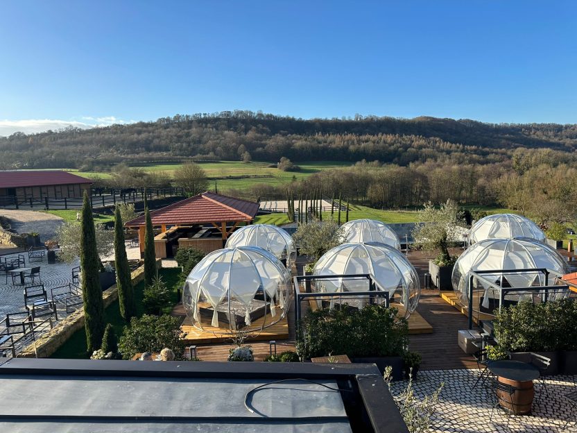 Village de bulles igloo