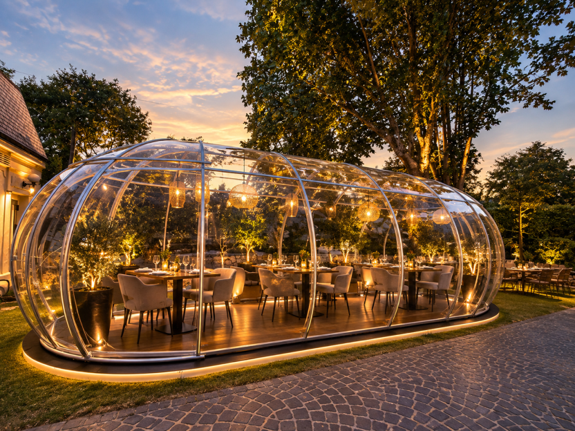 Astreea Bulle igloo terrasse capsule